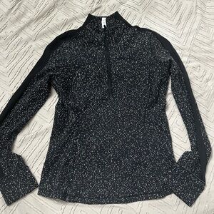 Lululemon Athletica Black and White Speckled Hoodie
